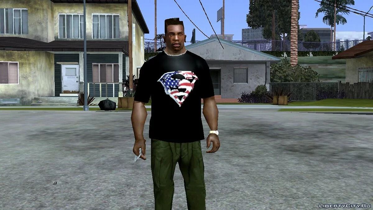 Большой сборник одежды и татуировок  / GTA San Andreas (iOS, Android)
