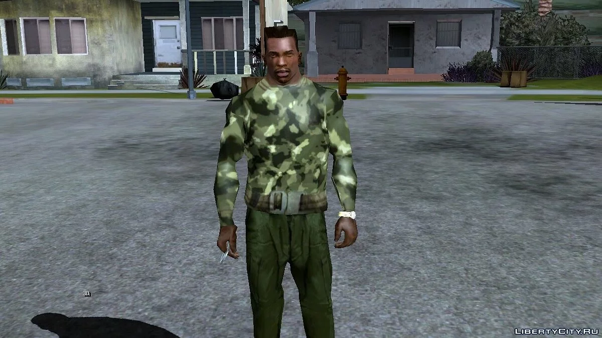 Большой сборник одежды и татуировок  / GTA San Andreas (iOS, Android)