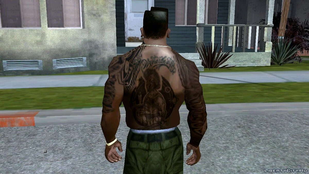 Большой сборник одежды и татуировок  / GTA San Andreas (iOS, Android)