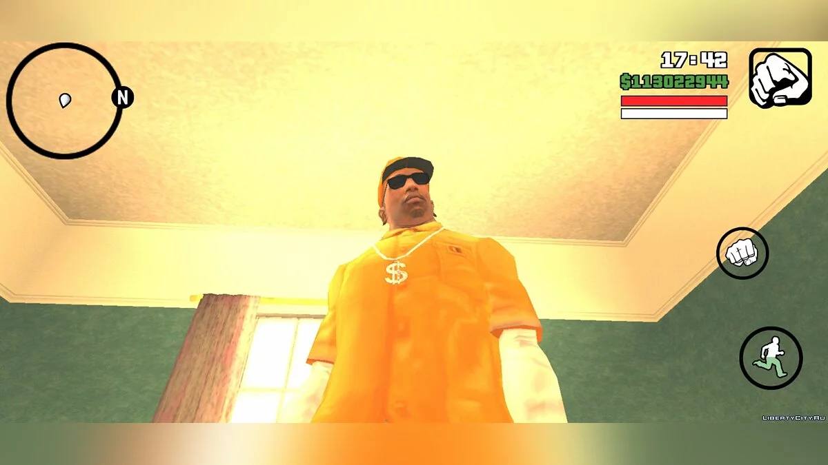 CJ в образе OG Loca (с загрузочного экрана) / GTA San Andreas (iOS, Android)