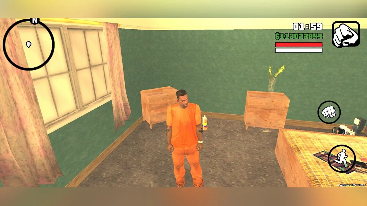 Тюремная форма CJ / GTA San Andreas (iOS, Android)