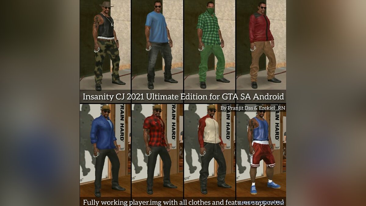 Скачать Insanity CJ 2021 Ultimate Edition для GTA San Andreas (iOS, Android)