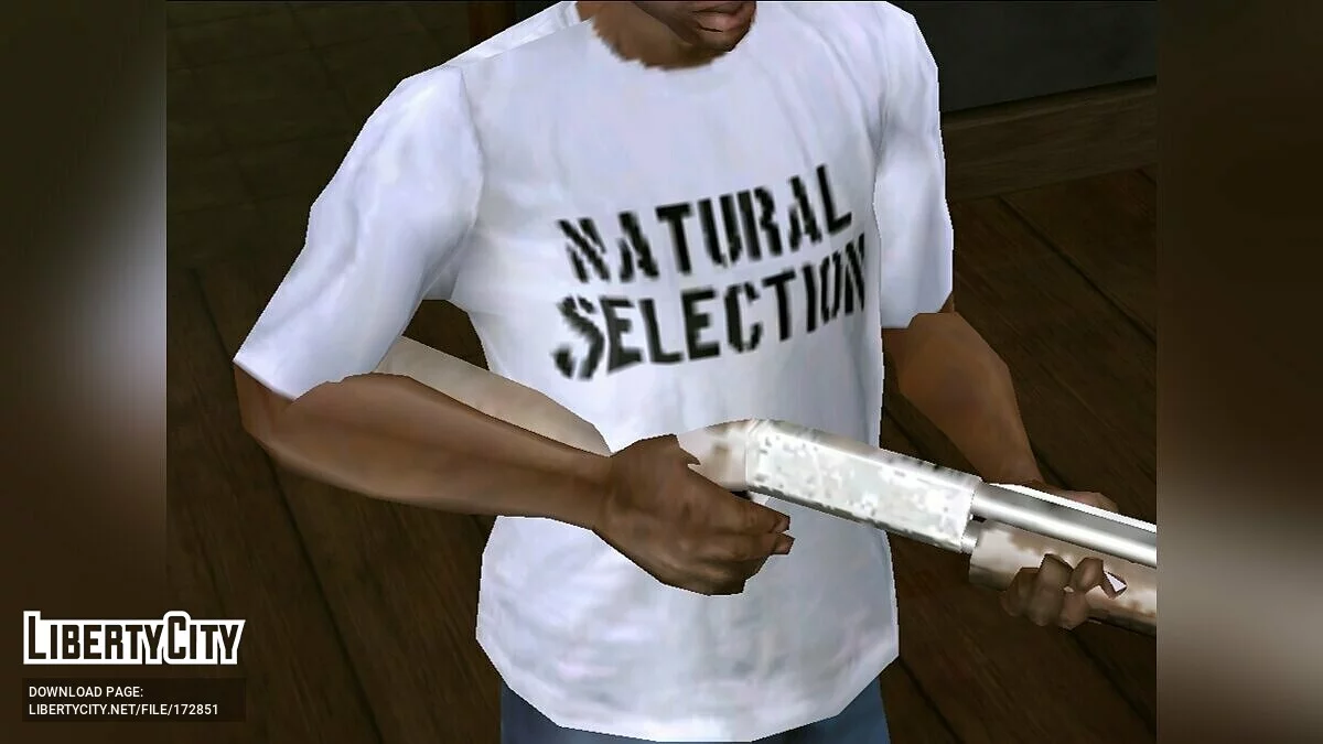 T-Shirts «WRATH» & «NATURAL SELECTION» / GTA San Andreas (iOS, Android)