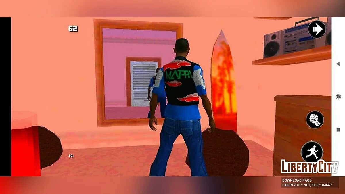 Новая одежда / GTA San Andreas (iOS, Android)