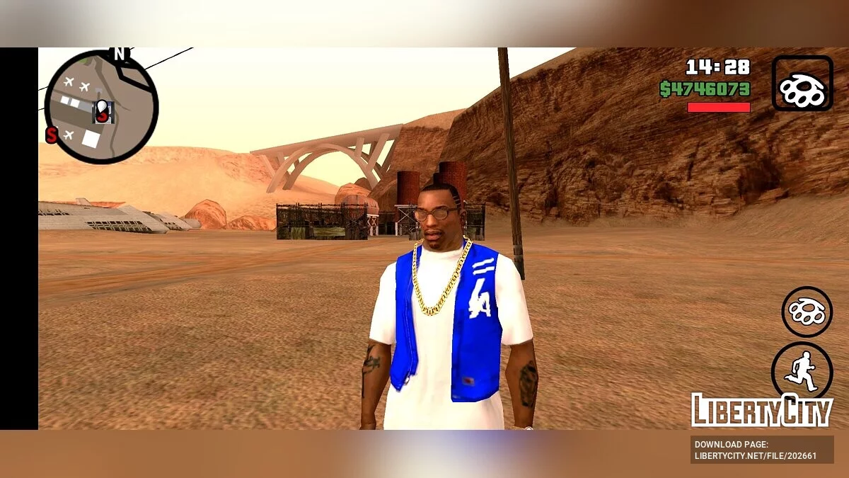 Куртка актера озвучки Си-Джея / GTA San Andreas (iOS, Android)