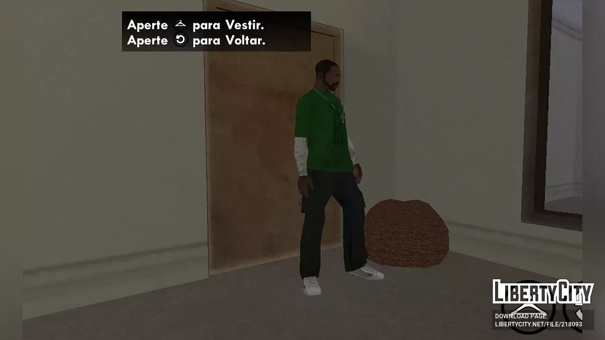 Двухслойные футболки / GTA San Andreas (iOS, Android)