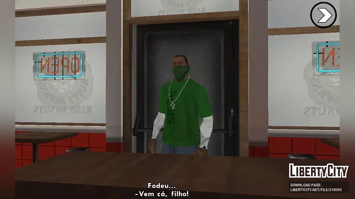Двухслойные футболки / GTA San Andreas (iOS, Android)