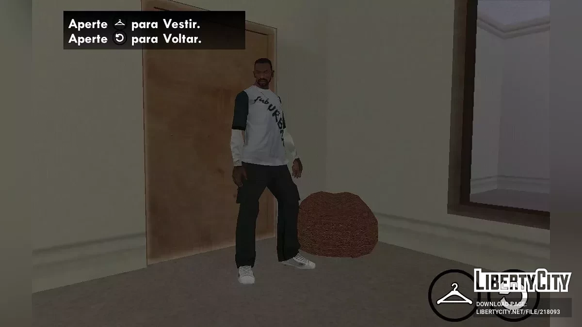Двухслойные футболки / GTA San Andreas (iOS, Android)