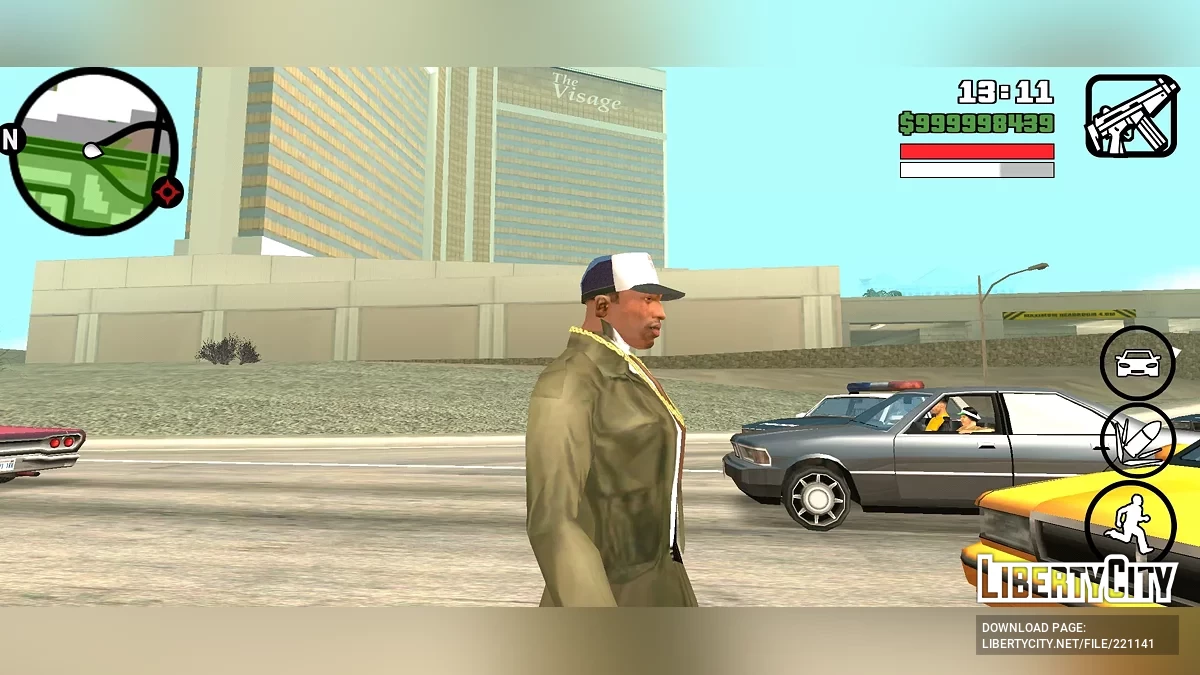 Пальто с галстуком / GTA San Andreas (iOS, Android)