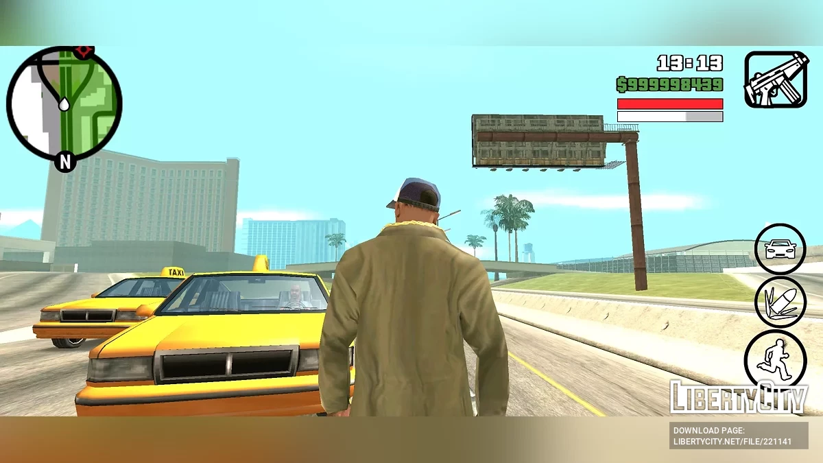 Пальто с галстуком / GTA San Andreas (iOS, Android)
