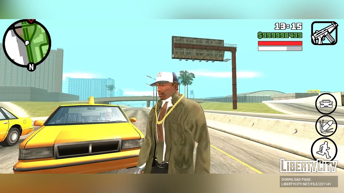 Пальто с галстуком / GTA San Andreas (iOS, Android)