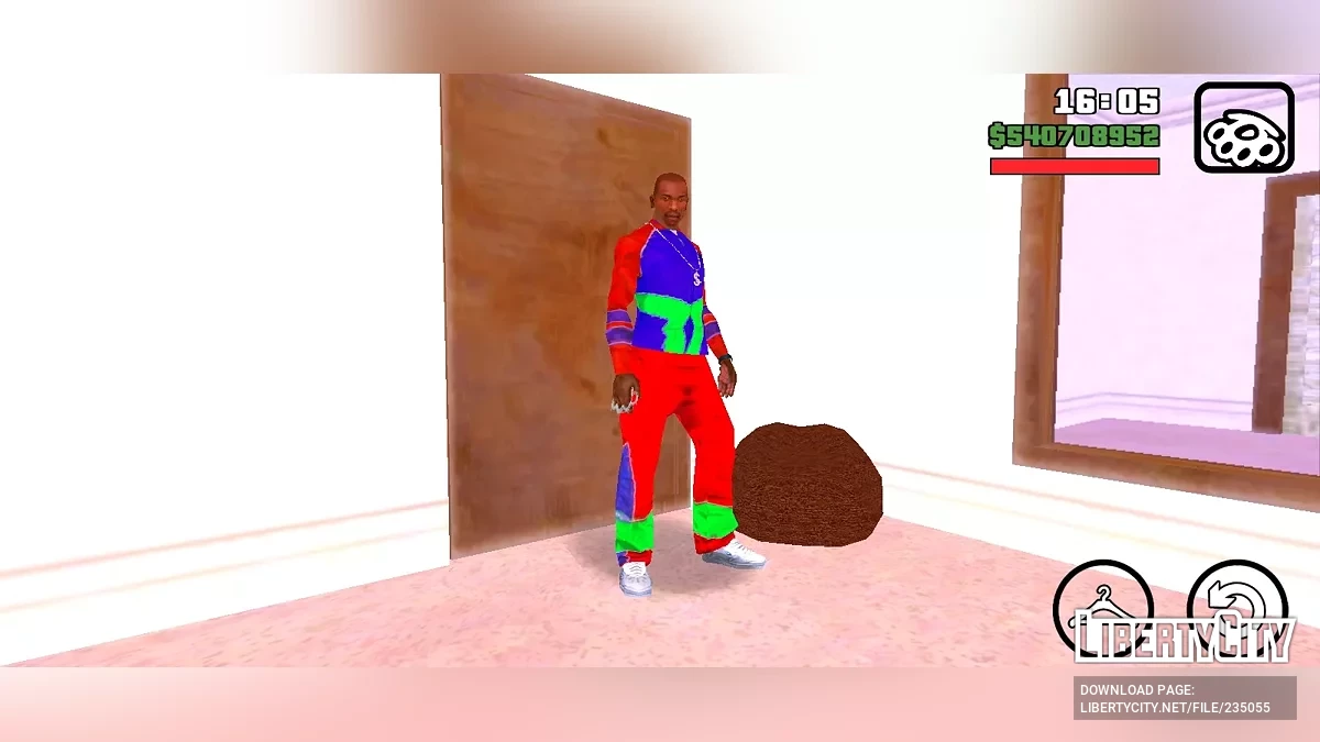 Стильные наряды для Карла Джонсона / GTA San Andreas (iOS, Android)