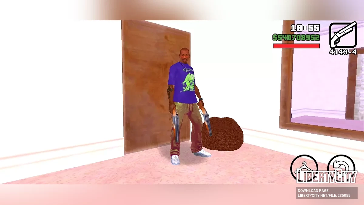 Стильные наряды для Карла Джонсона / GTA San Andreas (iOS, Android)