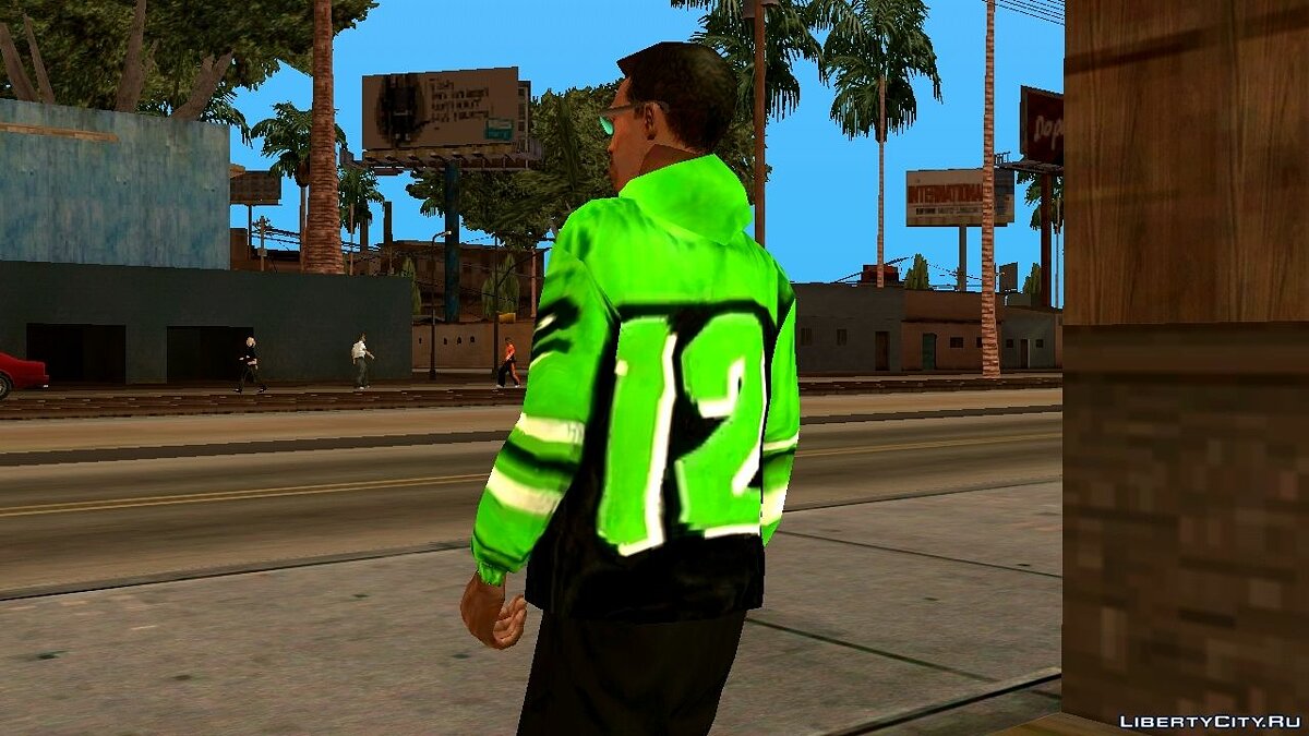 Colored sweatshirts "12" for GTA San Andreas (iOS, Android) - Картинка #9
