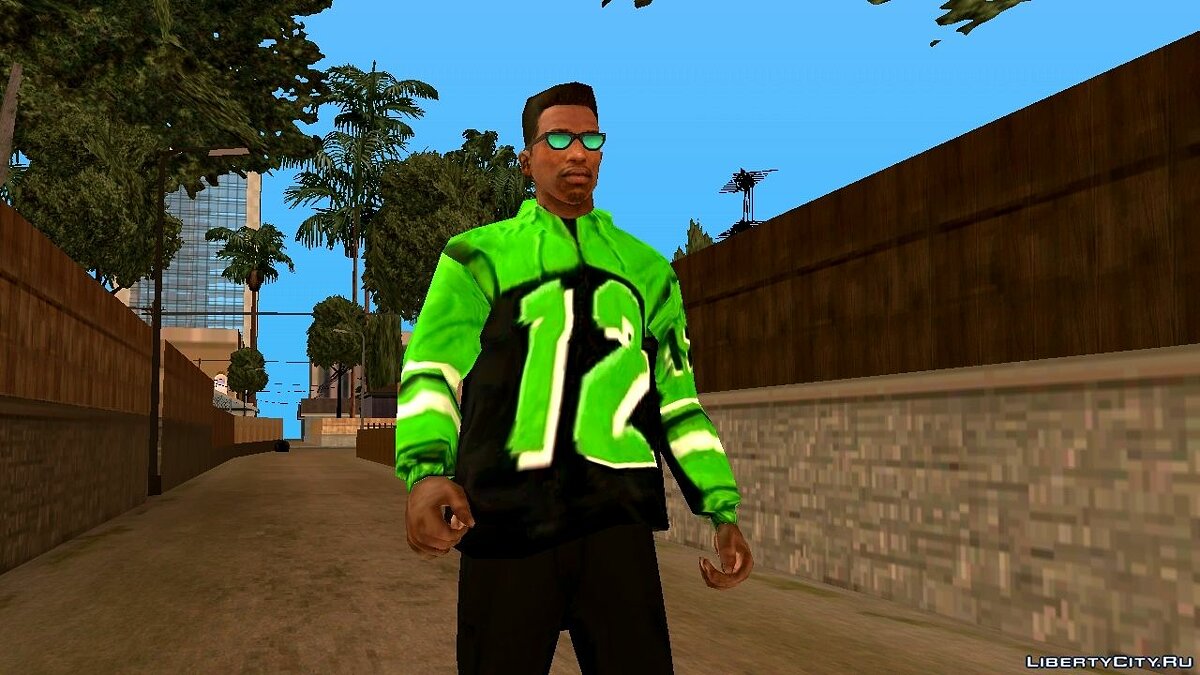 Colored sweatshirts "12" for GTA San Andreas (iOS, Android) - Картинка #10