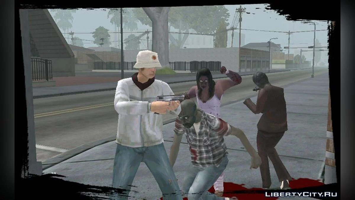 Zombie Mod for Android v1.5 / GTA San Andreas (iOS, Android)