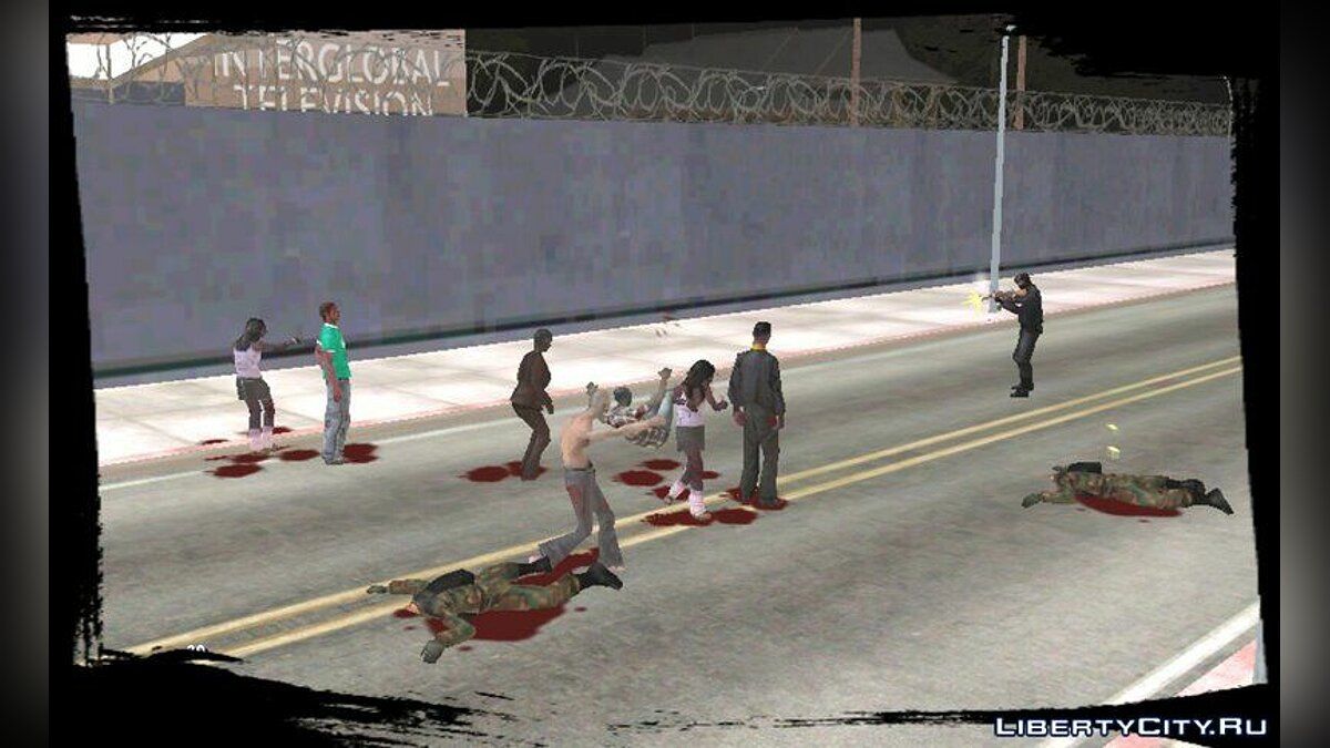 Скачать Zombie Mod for Android v1.5 для GTA San Andreas (iOS, Android)