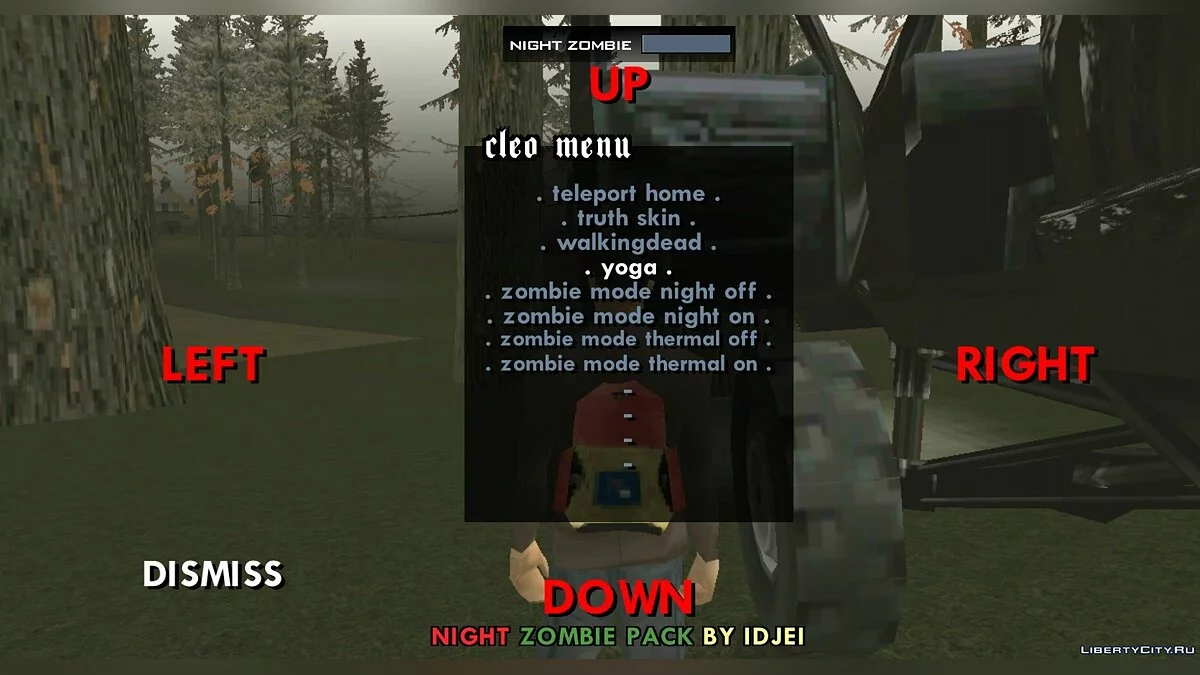 Night Zombie 0.3 (beta) Final / GTA San Andreas (iOS, Android)