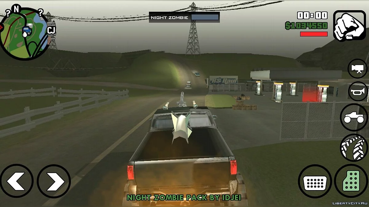 Night Zombie 0.3 (beta) Final / GTA San Andreas (iOS, Android)