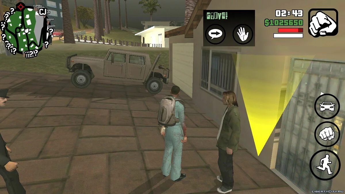 Night Zombie 0.4 (beta) / GTA San Andreas (iOS, Android)