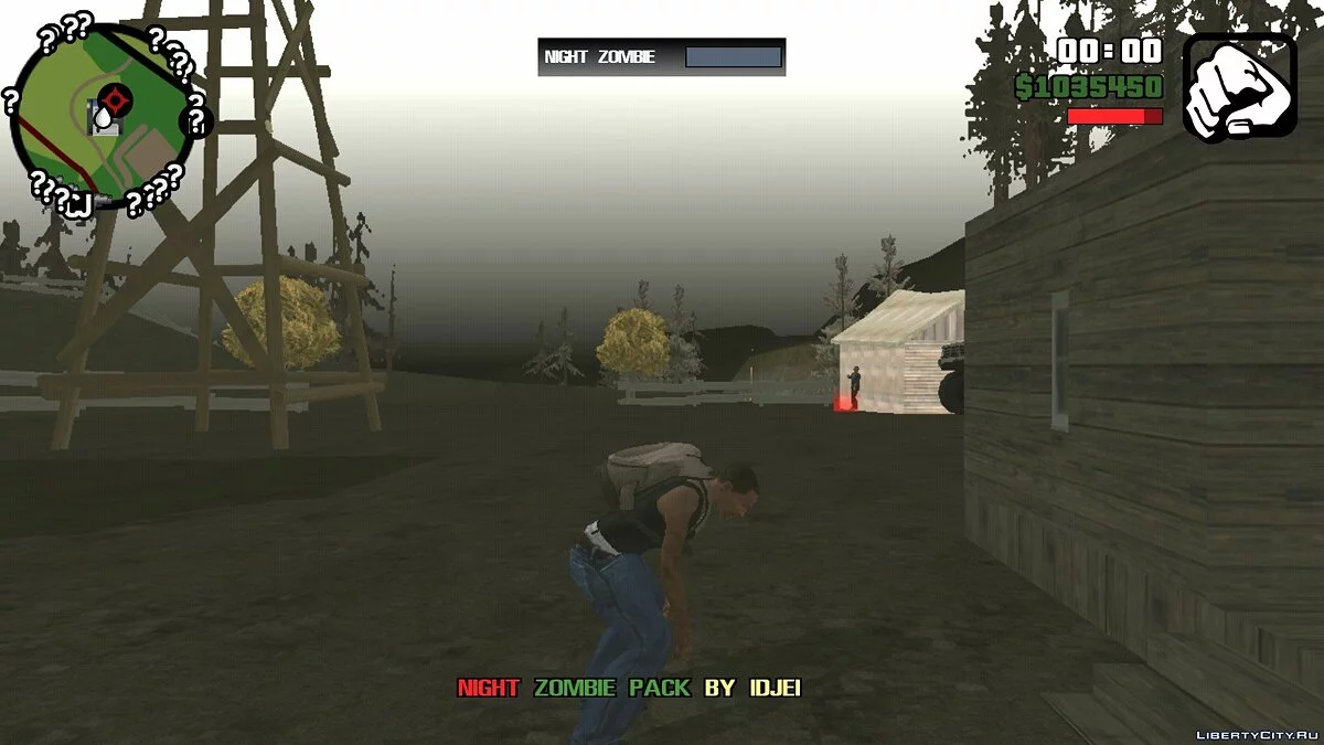 Night Zombie 0.4 (beta) / GTA San Andreas (iOS, Android)
