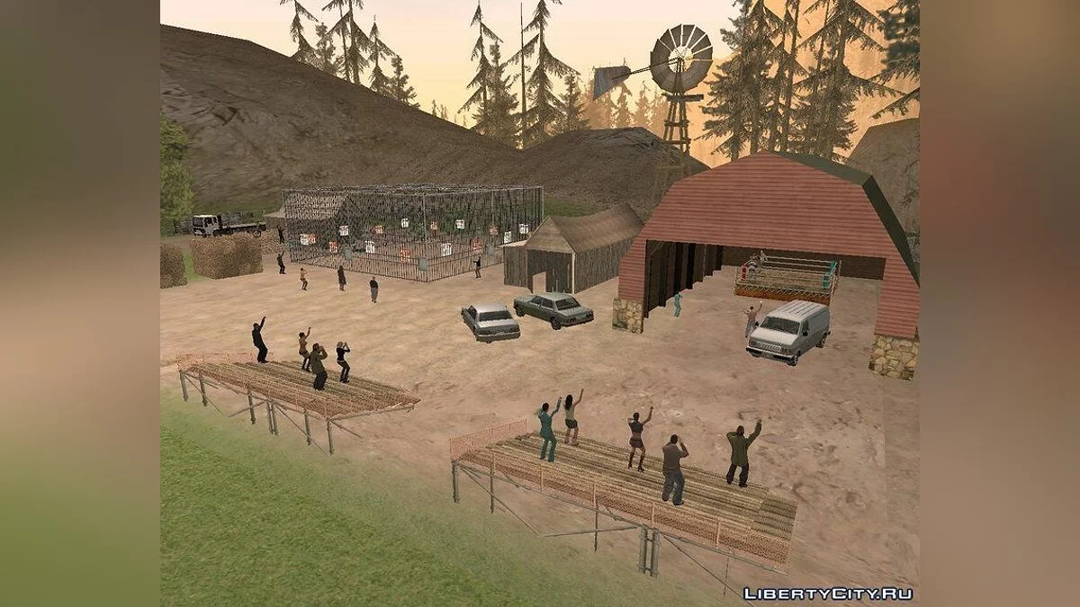 Farm Fightclub - Фермерский бойцовский клуб / GTA San Andreas (iOS, Android)