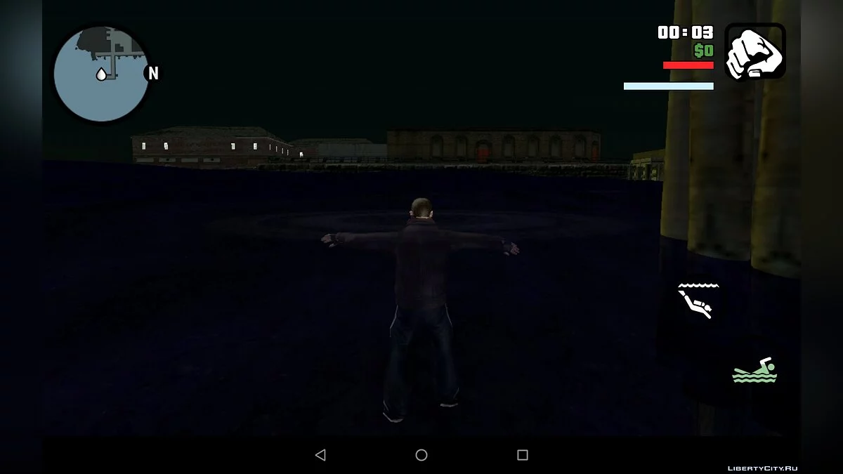 GTA IV2SA Mobile Demo(Android) - Либерти-Сити из GTA 4 / GTA San Andreas (iOS, Android)