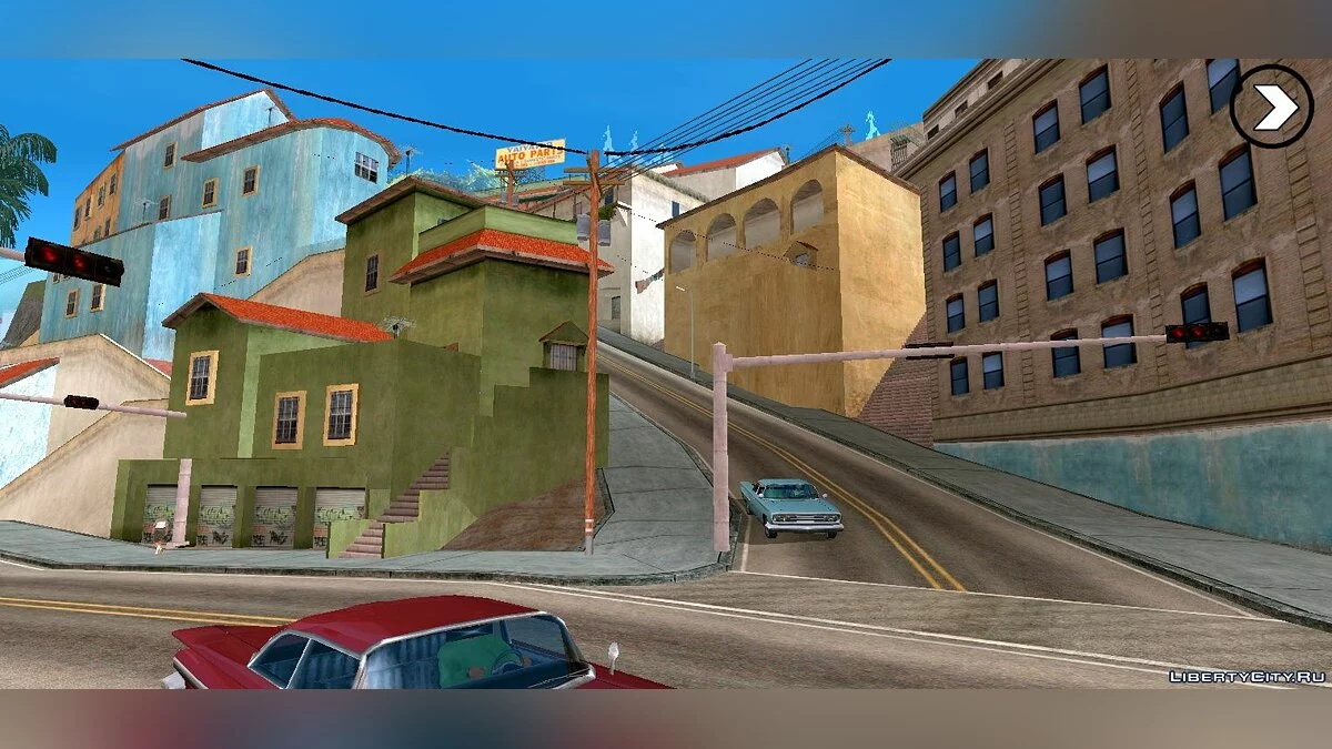 Rosa Project: HD текстуры для Лос-Сантоса / GTA San Andreas (iOS, Android)