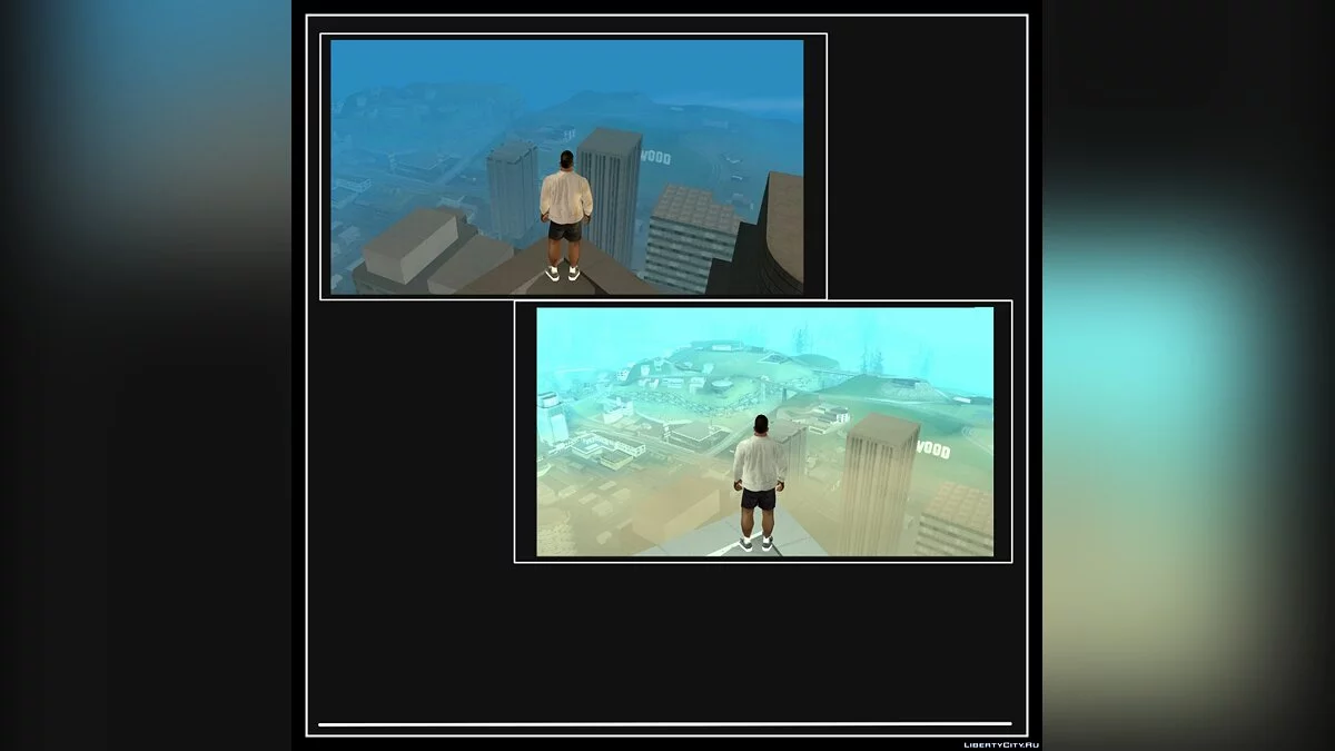 GTA SA Classic v1.7 - PC атмосфера игры в GTA SA Mobile / GTA San Andreas (iOS, Android)