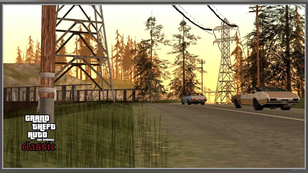 GTA SA Classic v1.7 - PC атмосфера игры в GTA SA Mobile / GTA San Andreas (iOS, Android)
