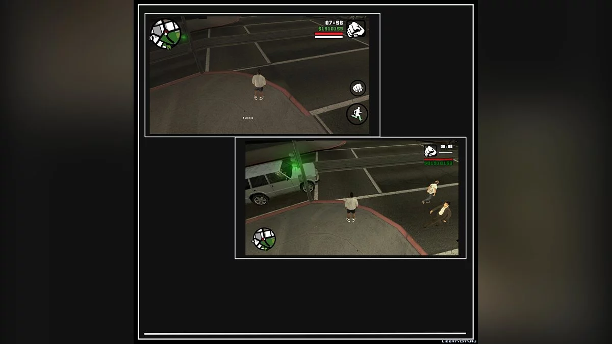 GTA SA Classic v1.7 - PC атмосфера игры в GTA SA Mobile / GTA San Andreas (iOS, Android)