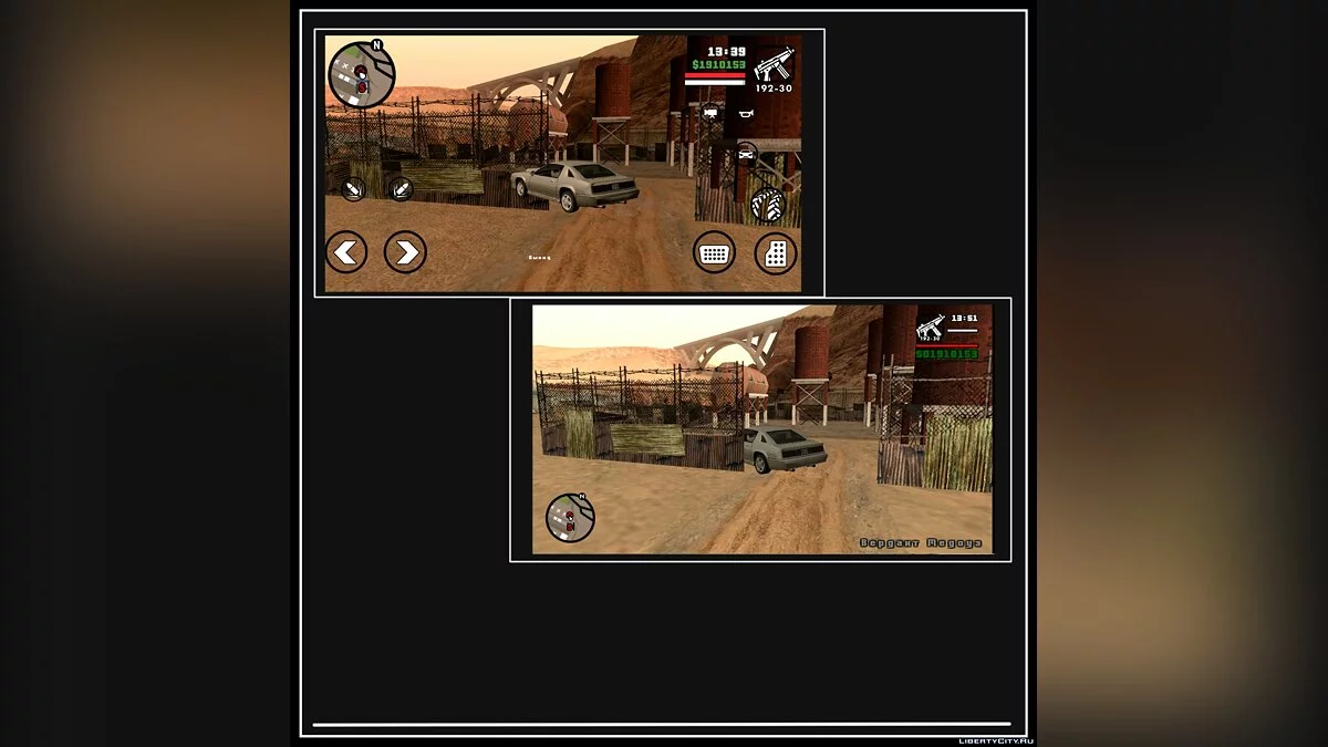 GTA SA Classic v1.7 - PC атмосфера игры в GTA SA Mobile / GTA San Andreas (iOS, Android)
