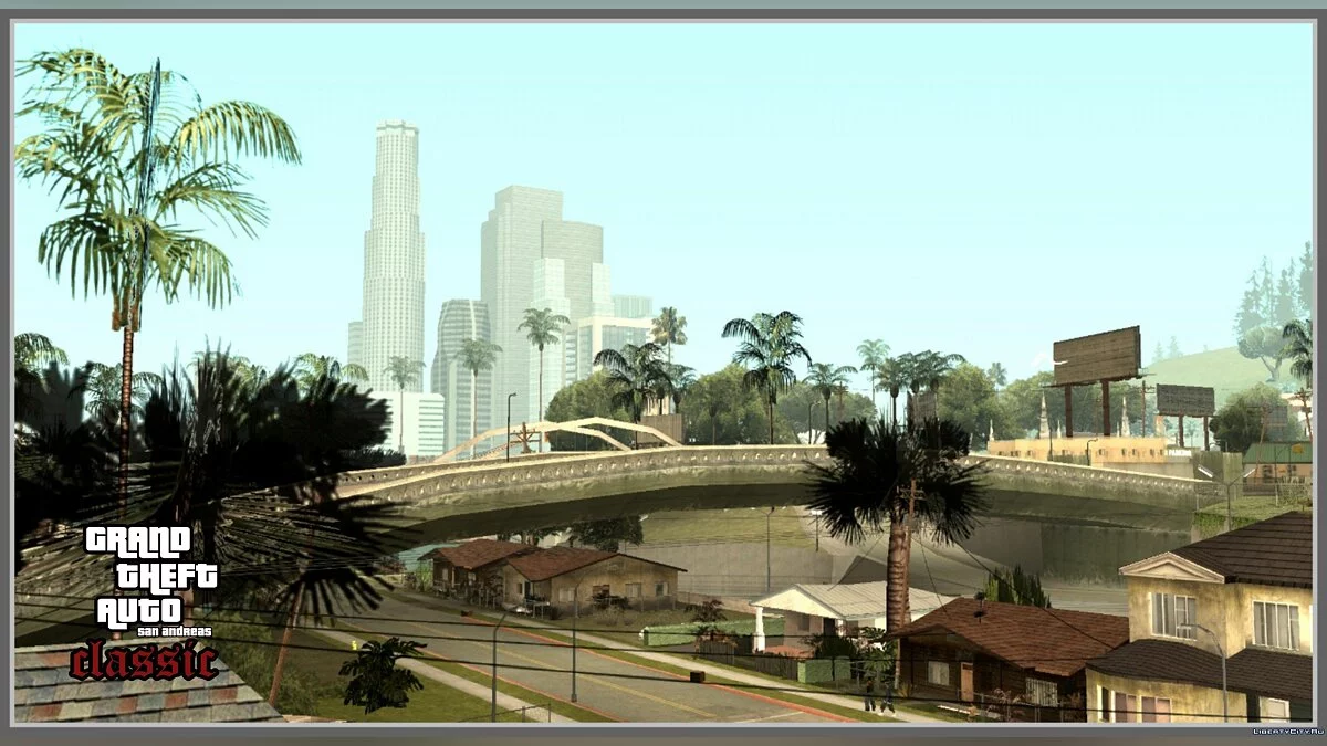 GTA SA Classic v1.7 - PC атмосфера игры в GTA SA Mobile / GTA San Andreas (iOS, Android)