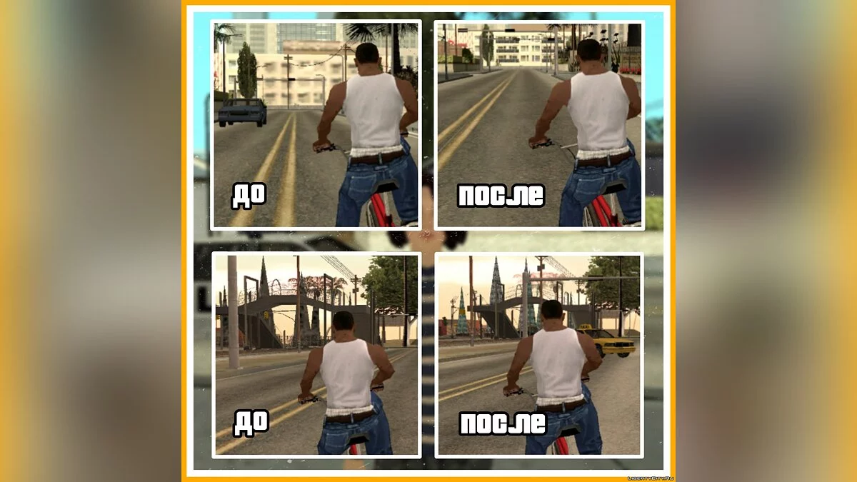GTA SA Classic v1.7 - PC атмосфера игры в GTA SA Mobile / GTA San Andreas (iOS, Android)