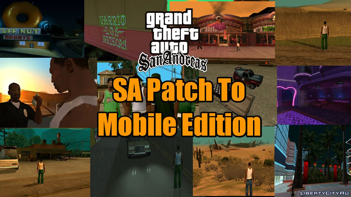 Файлы для GTA San Andreas (iOS, Android): машины, моды, скины