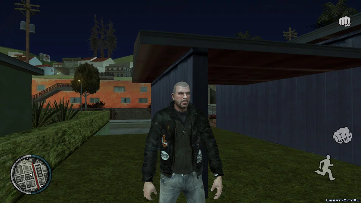 Интерфейс из GTA: The Lost And Dammed / GTA San Andreas (iOS, Android)