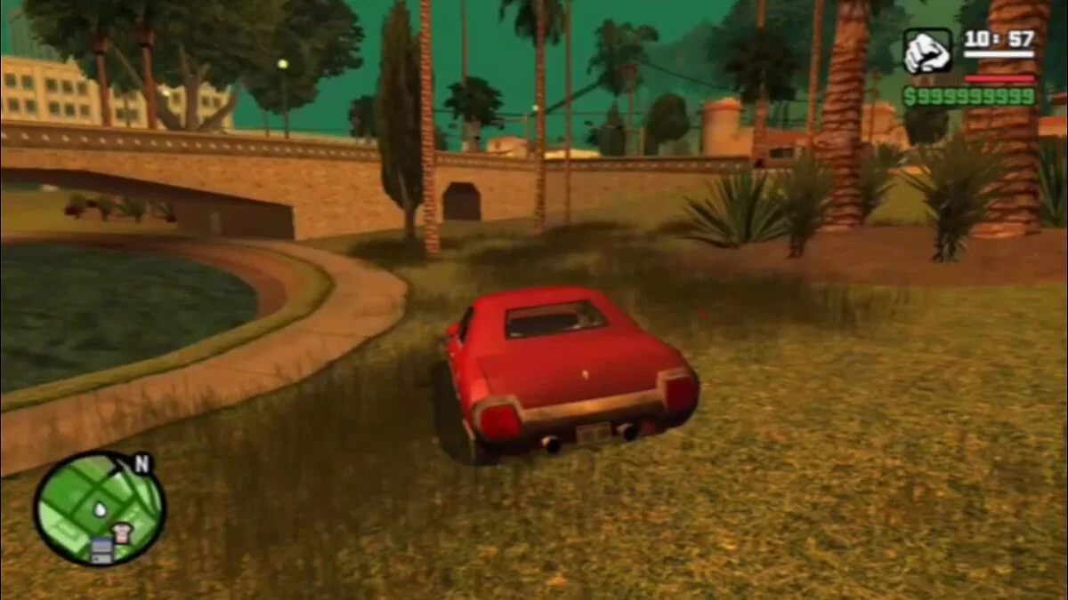 Интерфейс как на PlayStation 2 / GTA San Andreas (iOS, Android)