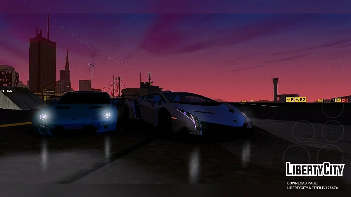 Большой гоночный сборник модов / GTA San Andreas (iOS, Android)