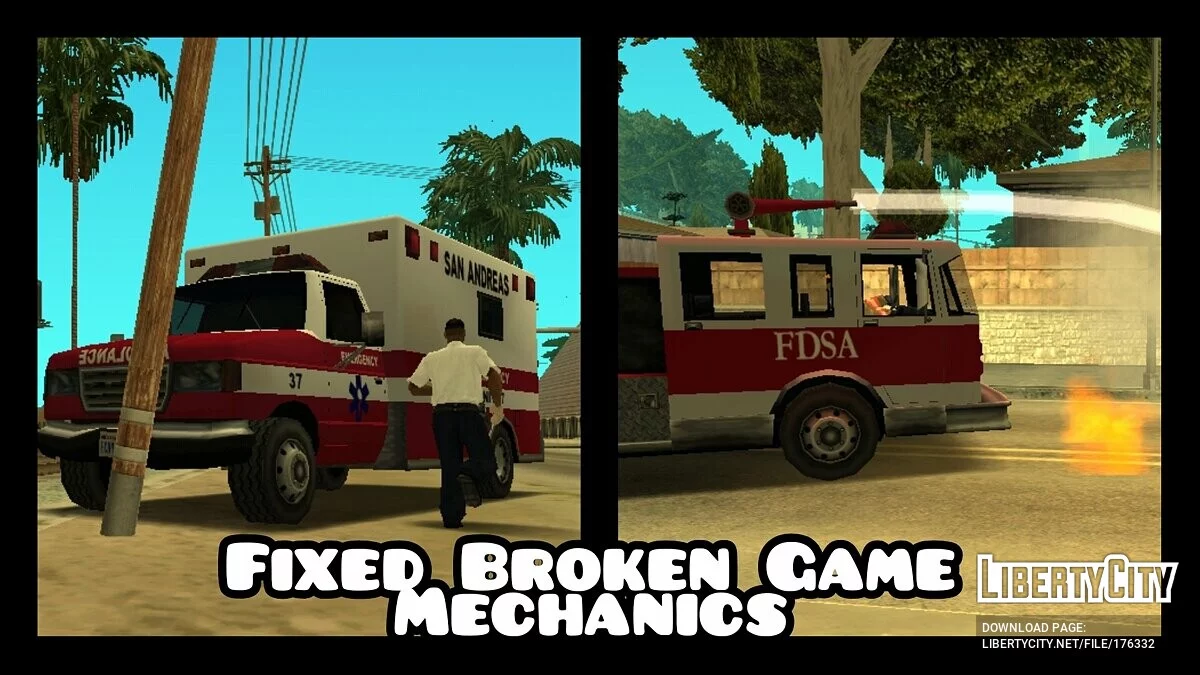 San Andreas Mobile Fixes / GTA San Andreas (iOS, Android)