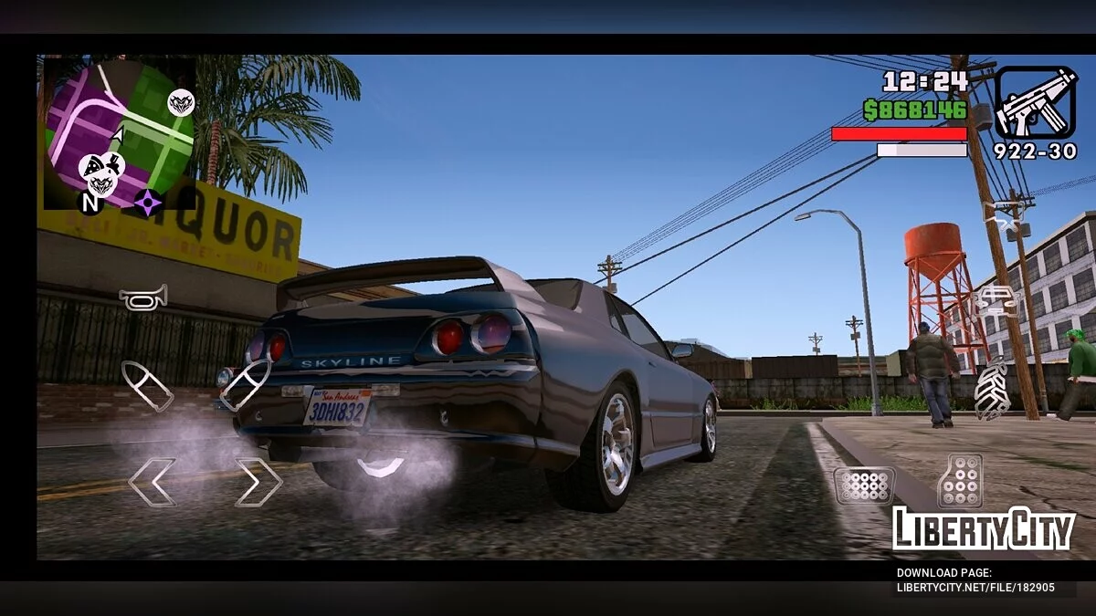 Project 5 - Модпак в стиле GTA 5  / GTA San Andreas (iOS, Android)