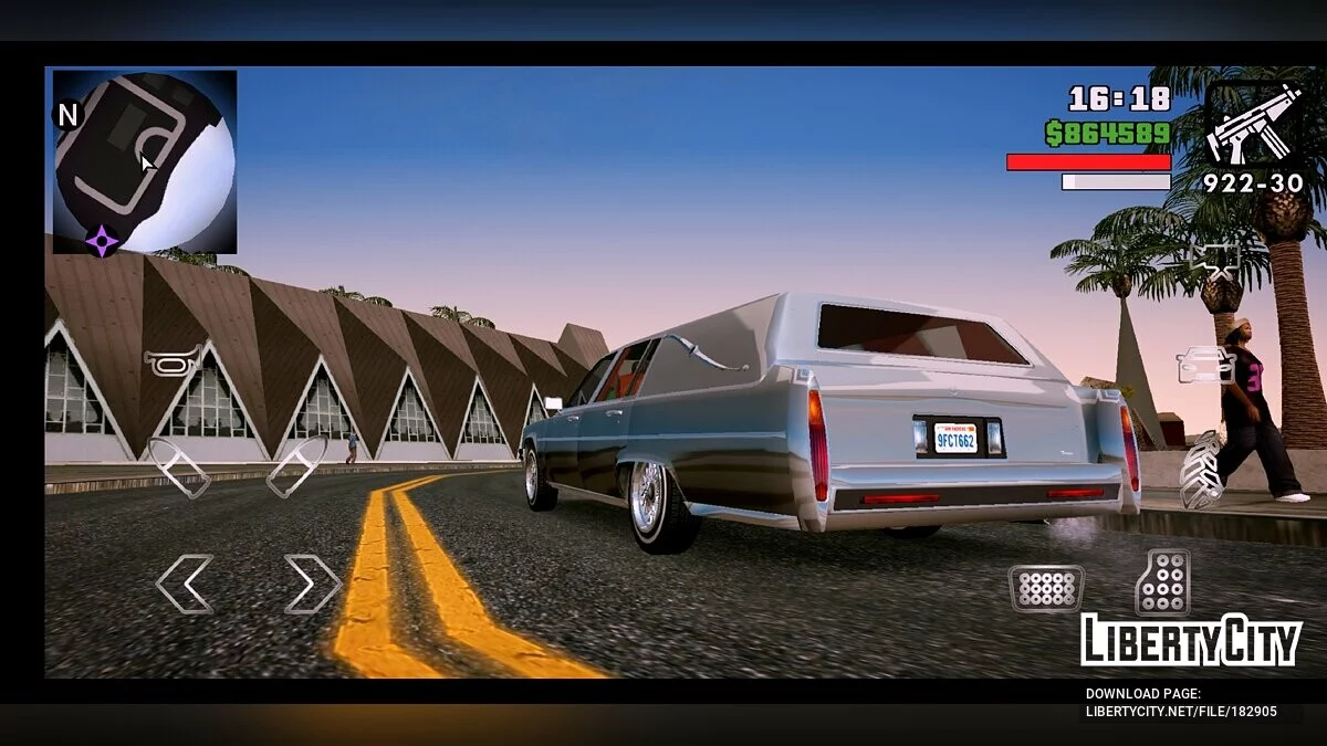 Project 5 - Модпак в стиле GTA 5  / GTA San Andreas (iOS, Android)