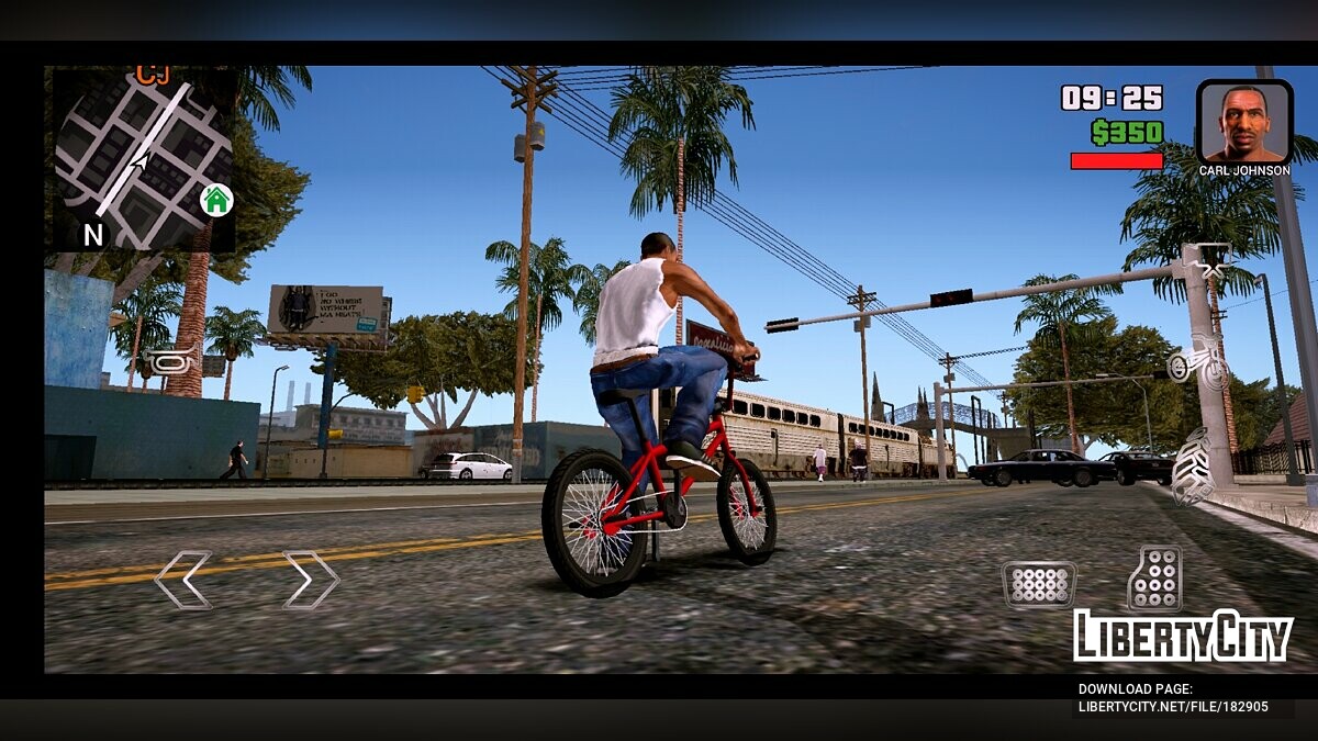 Project 5 - Модпак в стиле GTA 5  для GTA San Andreas (iOS, Android) - Картинка #3
