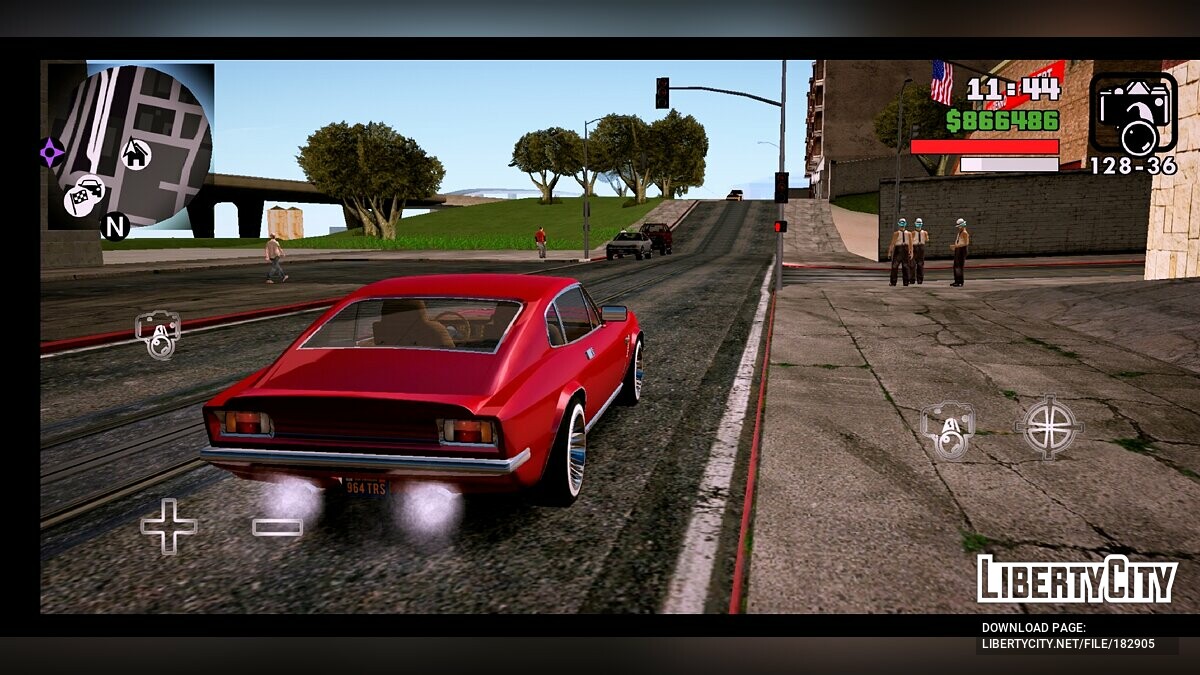 Project 5 - Модпак в стиле GTA 5  для GTA San Andreas (iOS, Android) - Картинка #26