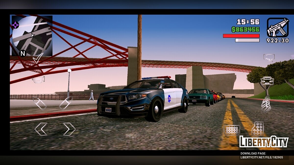 Project 5 - Модпак в стиле GTA 5  для GTA San Andreas (iOS, Android) - Картинка #23