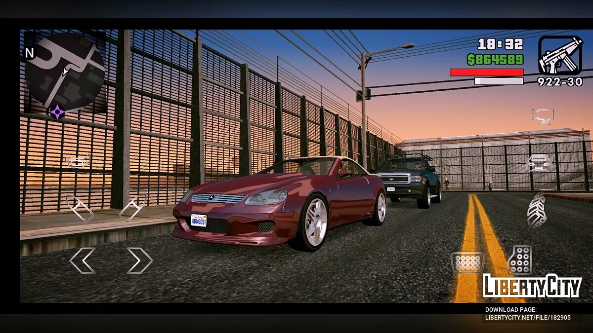 Project 5 - Модпак в стиле GTA 5  / GTA San Andreas (iOS, Android)