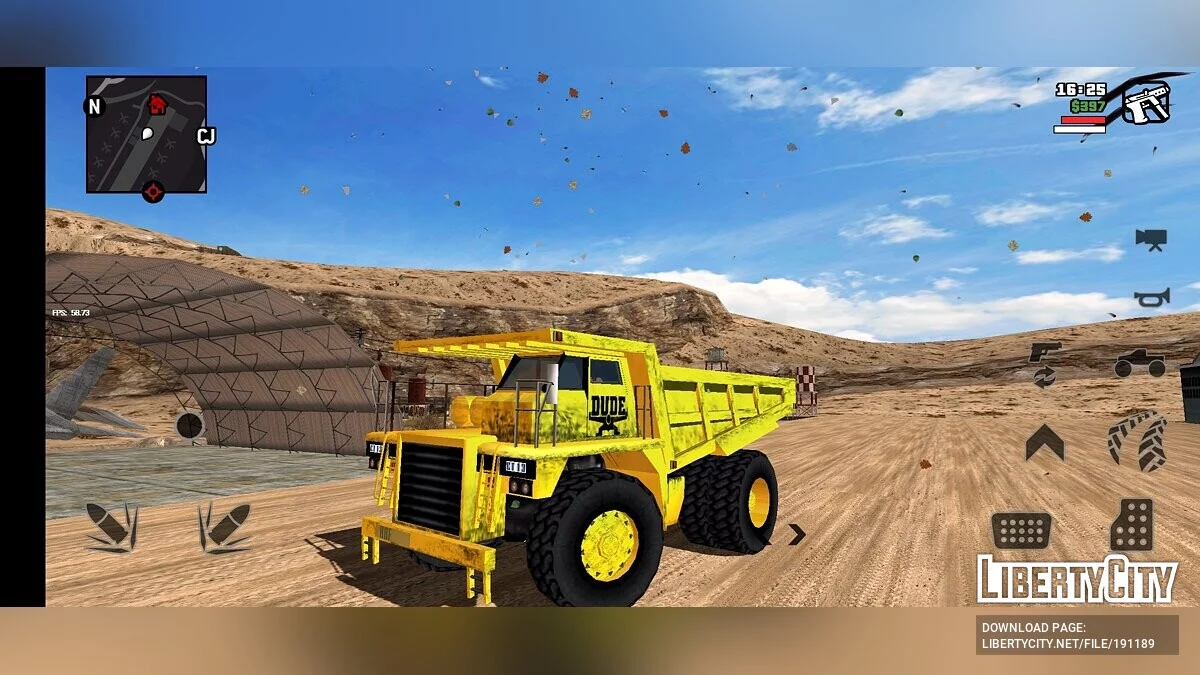 Сборка с реалистичной графикой / GTA San Andreas (iOS, Android)