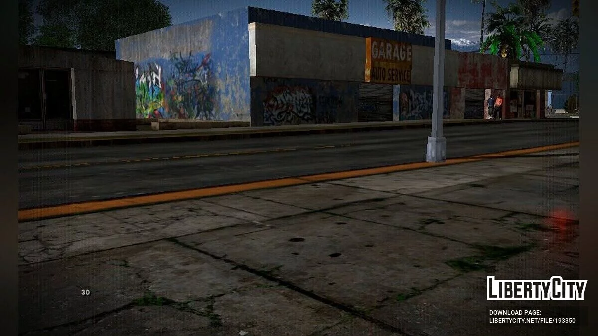 Ретекстур Гантона / GTA San Andreas (iOS, Android)