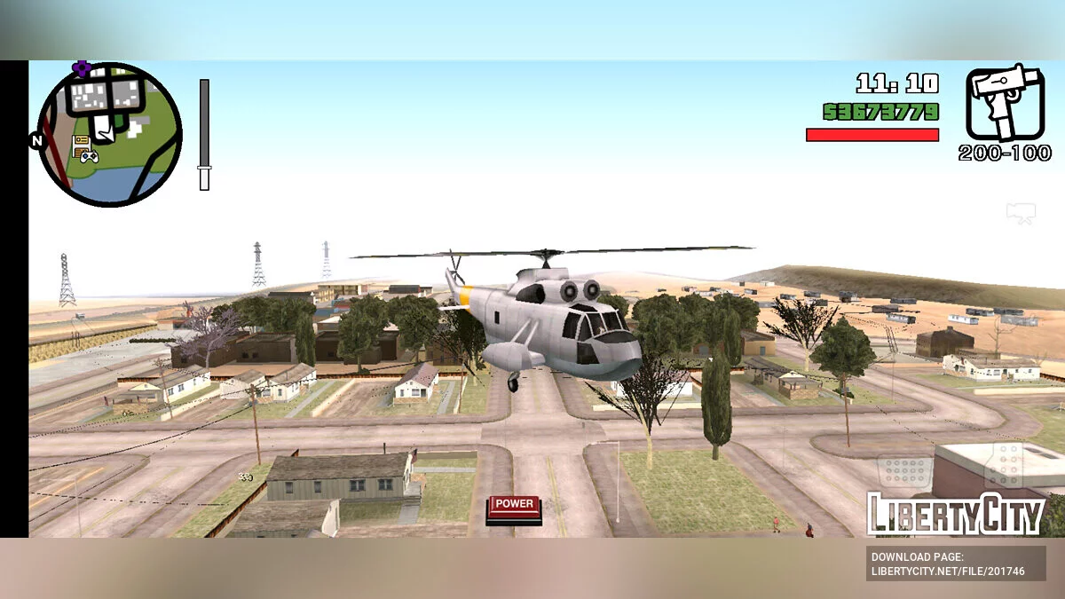 Исправление вертолетной и самолетной камеры SA Android / GTA San Andreas (iOS, Android)