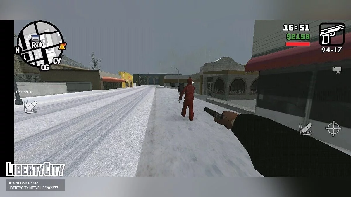 GTA WINTER EDITION 2024 (beta test) / GTA San Andreas (iOS, Android)