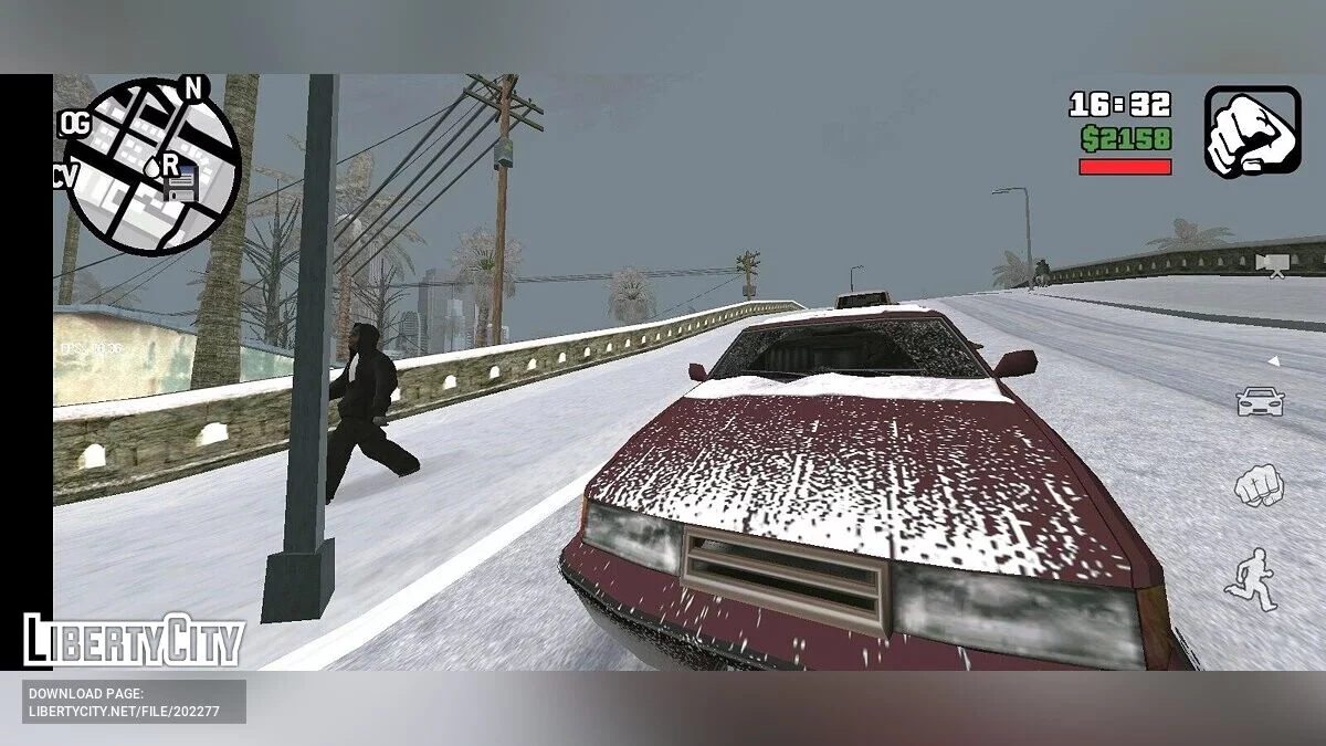 GTA WINTER EDITION 2024 (beta test) / GTA San Andreas (iOS, Android)
